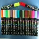 4.5mm liquid pastel fluorescent pen 18 colors/set